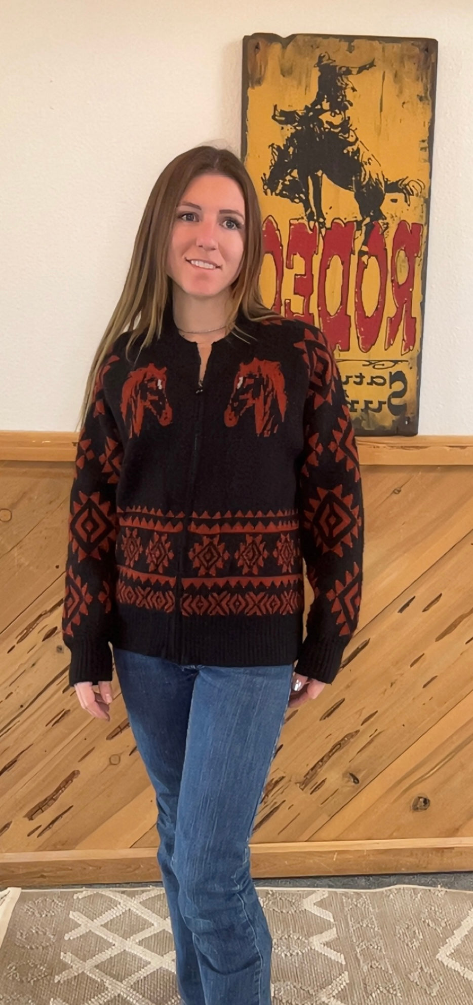 Lucky - knit zip jacket