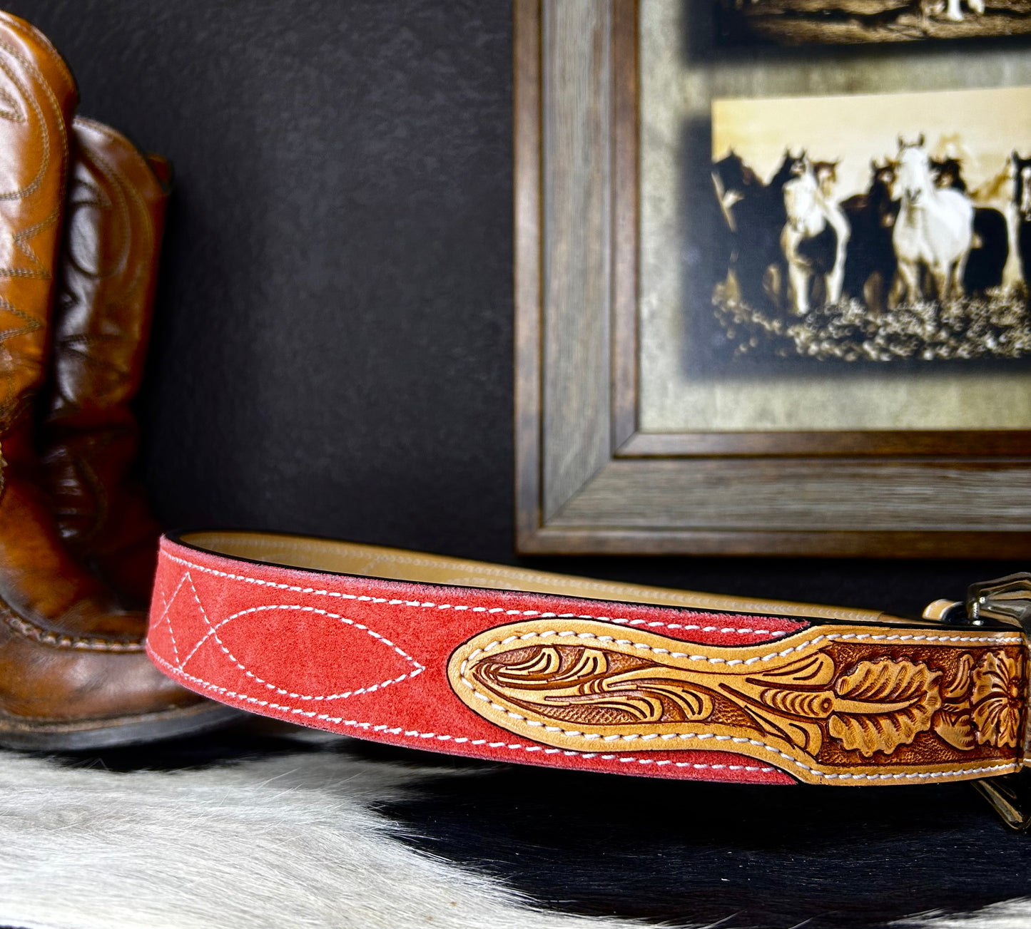 Spring vibes - suede belt