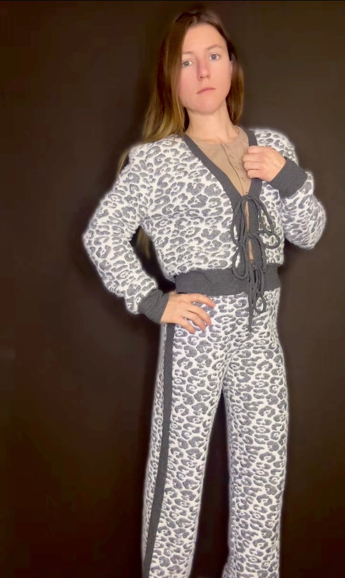 Cheetah print - lounge set