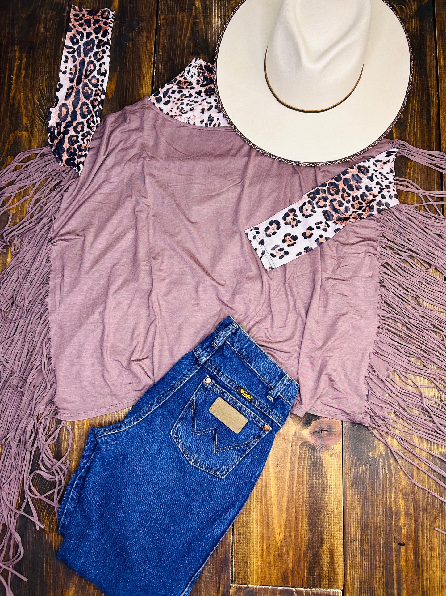 Western Showstopper Fringe Top