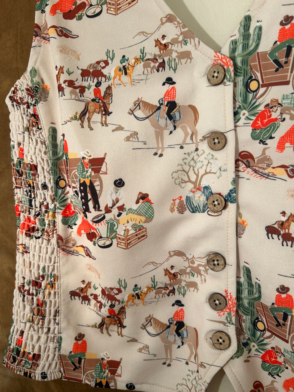 Round the campfire vest