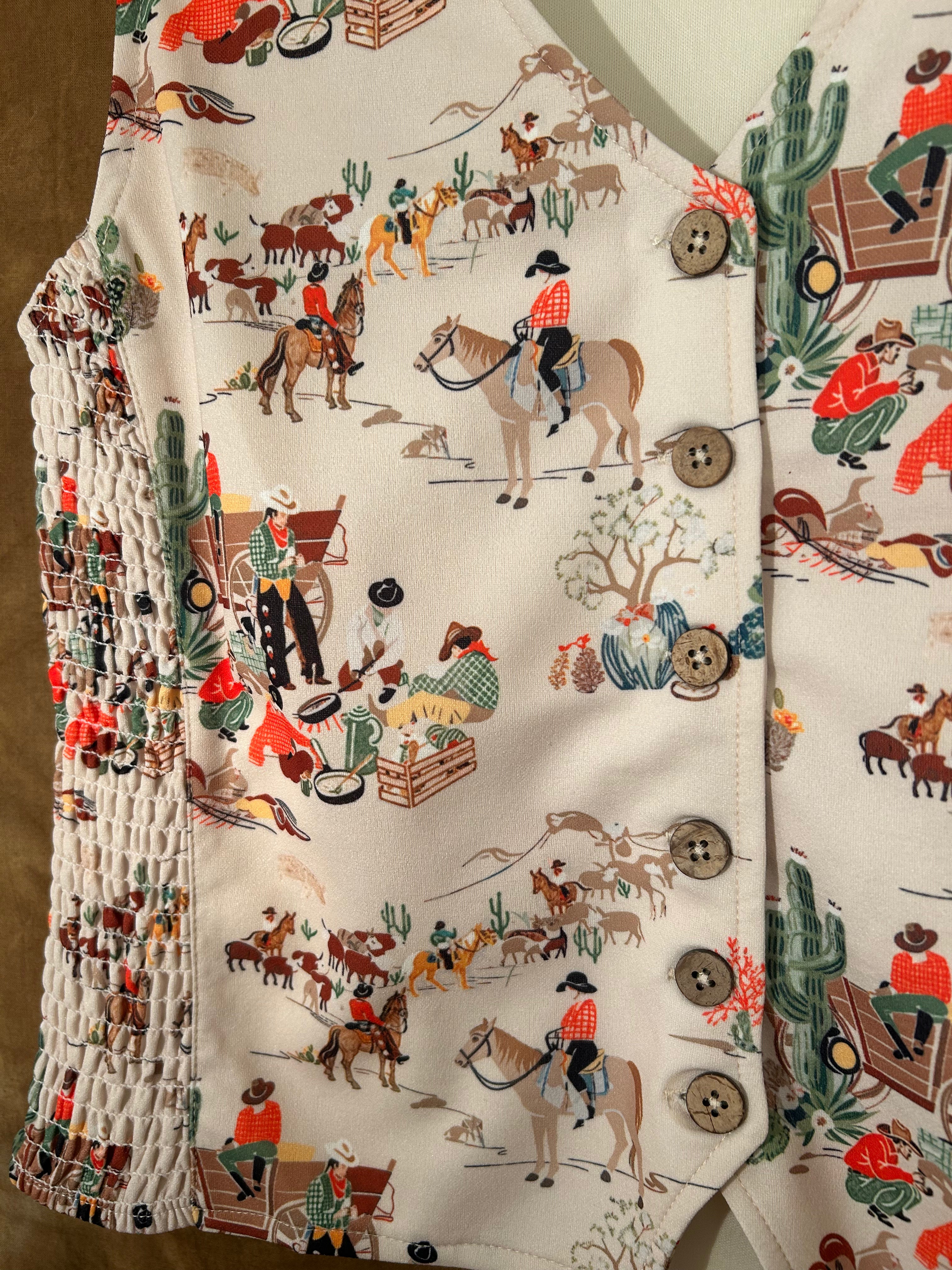 Round the campfire vest