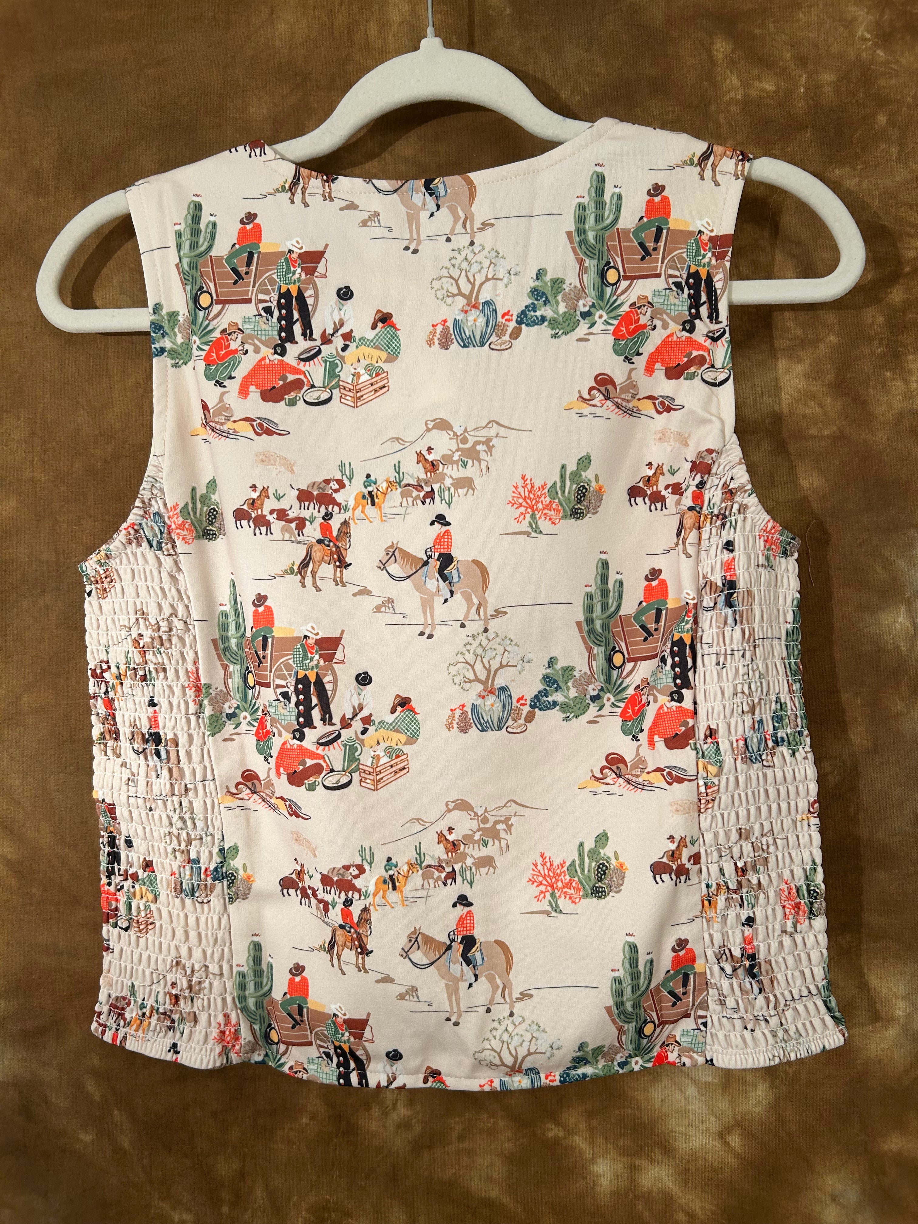 Round the campfire vest