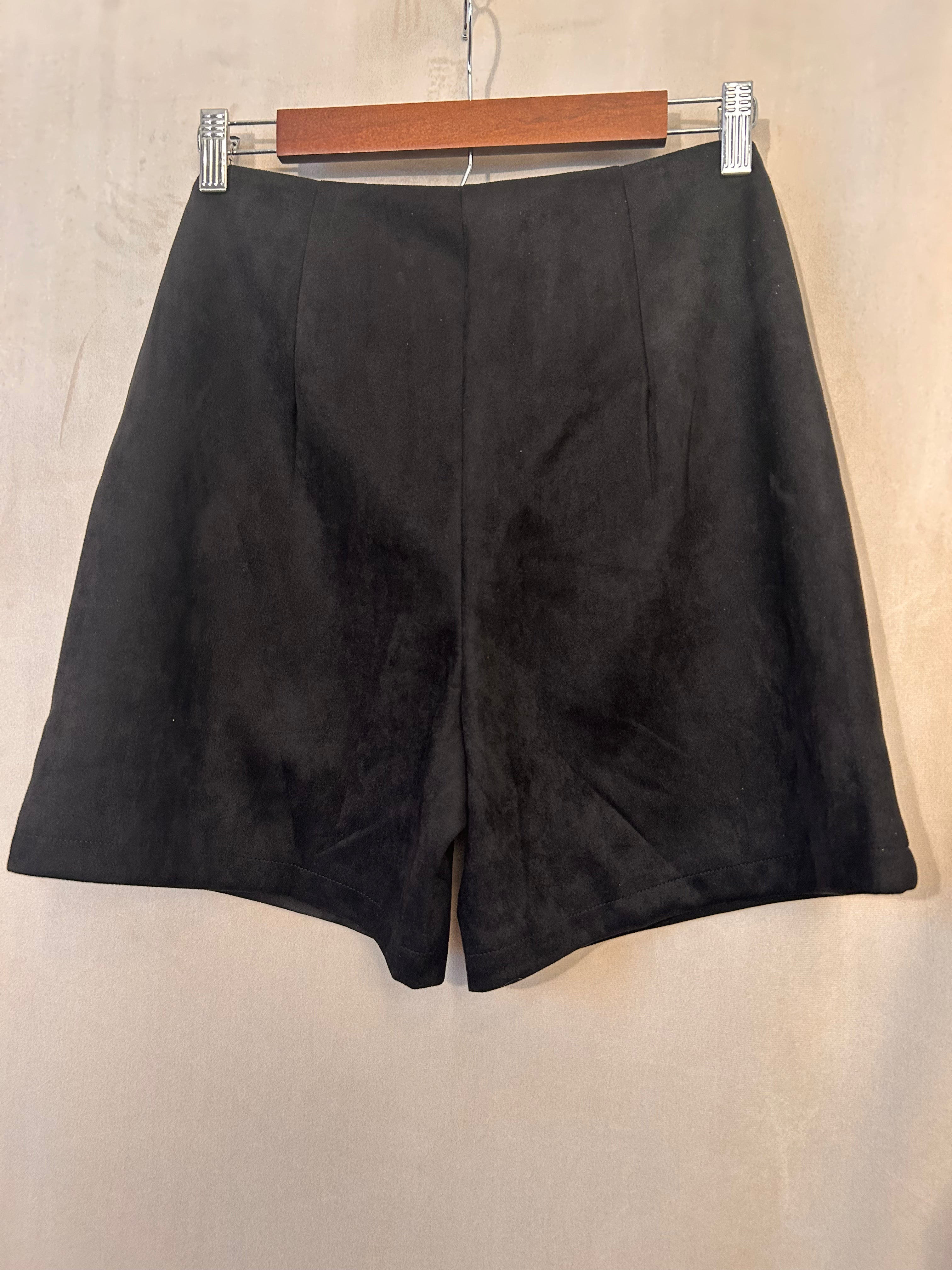Boots and lace shorts