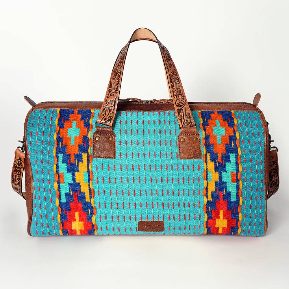 American Darling Weekender Travel Bag - Red Wool